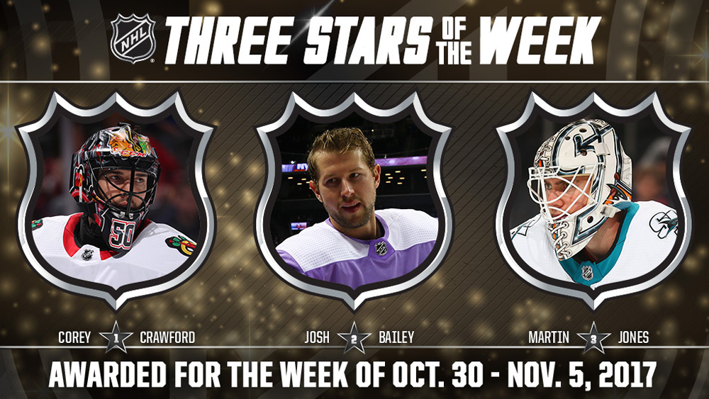 Stars of the Week, Crawford, Bailey, Jones