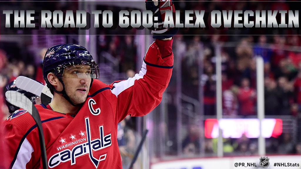 Ovechkin 600 goals