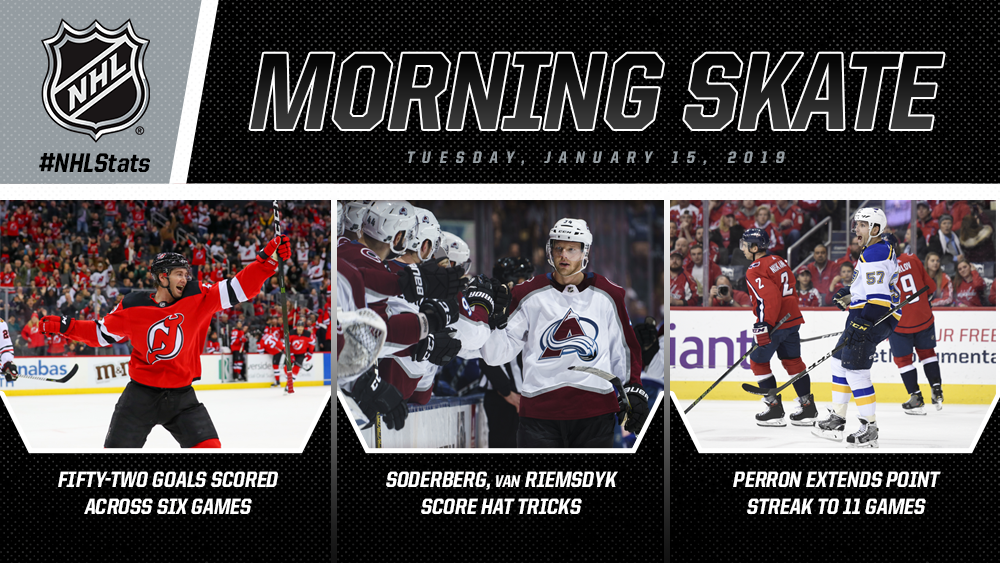 NHL Morning Skate – Jan. 15, 2019