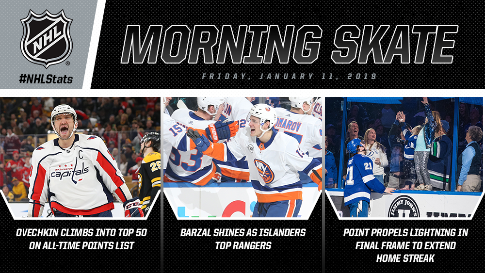 NHL MORNING SKATE