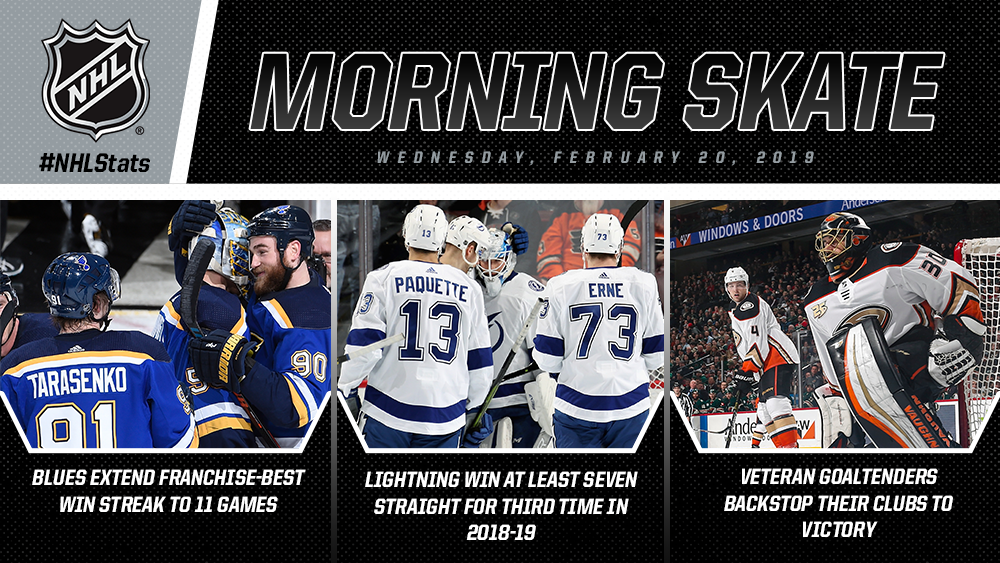 NHL MORNING SKATE