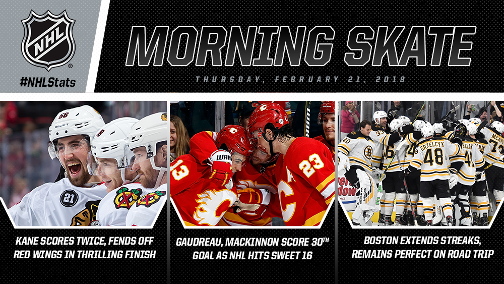 NHL Morning Skate – Feb. 21, 2019