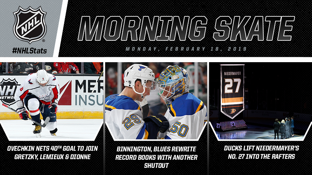 NHL Morning Skate – Feb. 18, 2019
