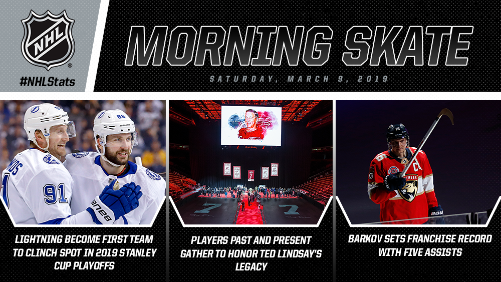 NHL Morning Skate – March 9, 2019