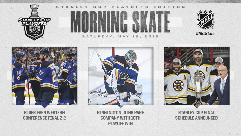 NHL MORNING SKATE