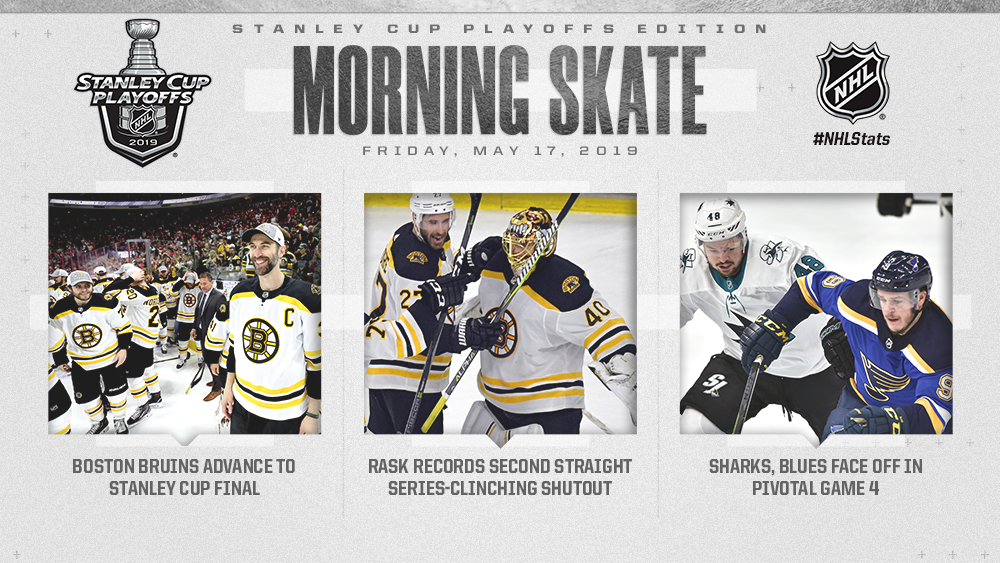 NHL Morning Skate: Stanley Cup Playoffs Edition - May 17, 2019