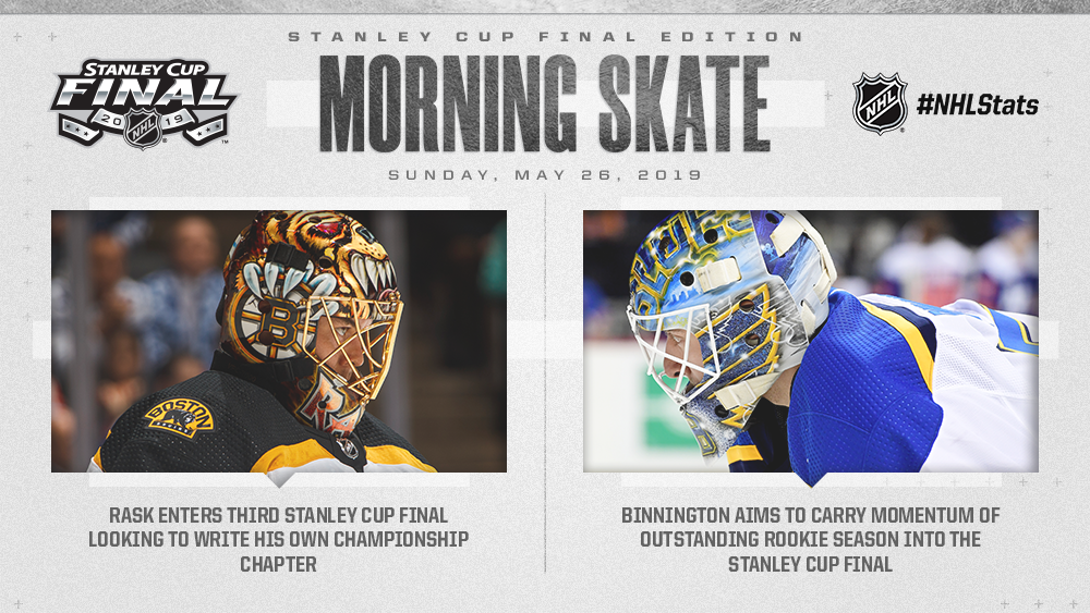 NHL Morning Skate: Stanley Cup Final Edition – May 26, 2019
