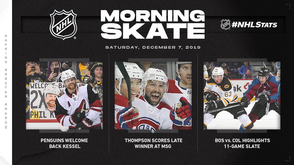 NHL Morning Skate – Dec 