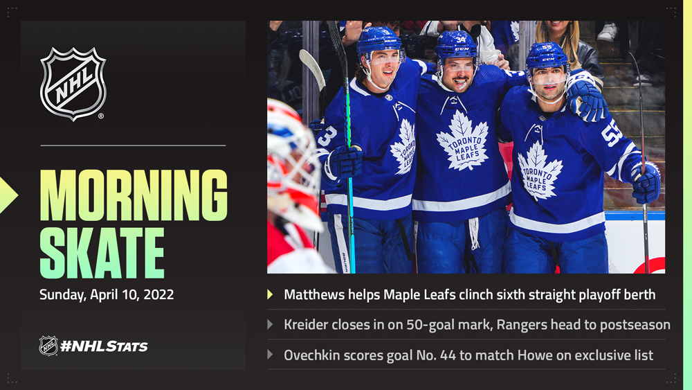 No. 67/100: Matthews' overtime winner at the NHL Centennial