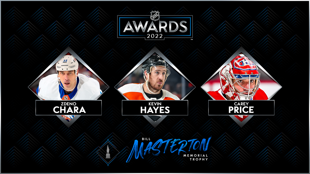 Chara Price Hayes 2021-22 Masterton Trophy Finalists