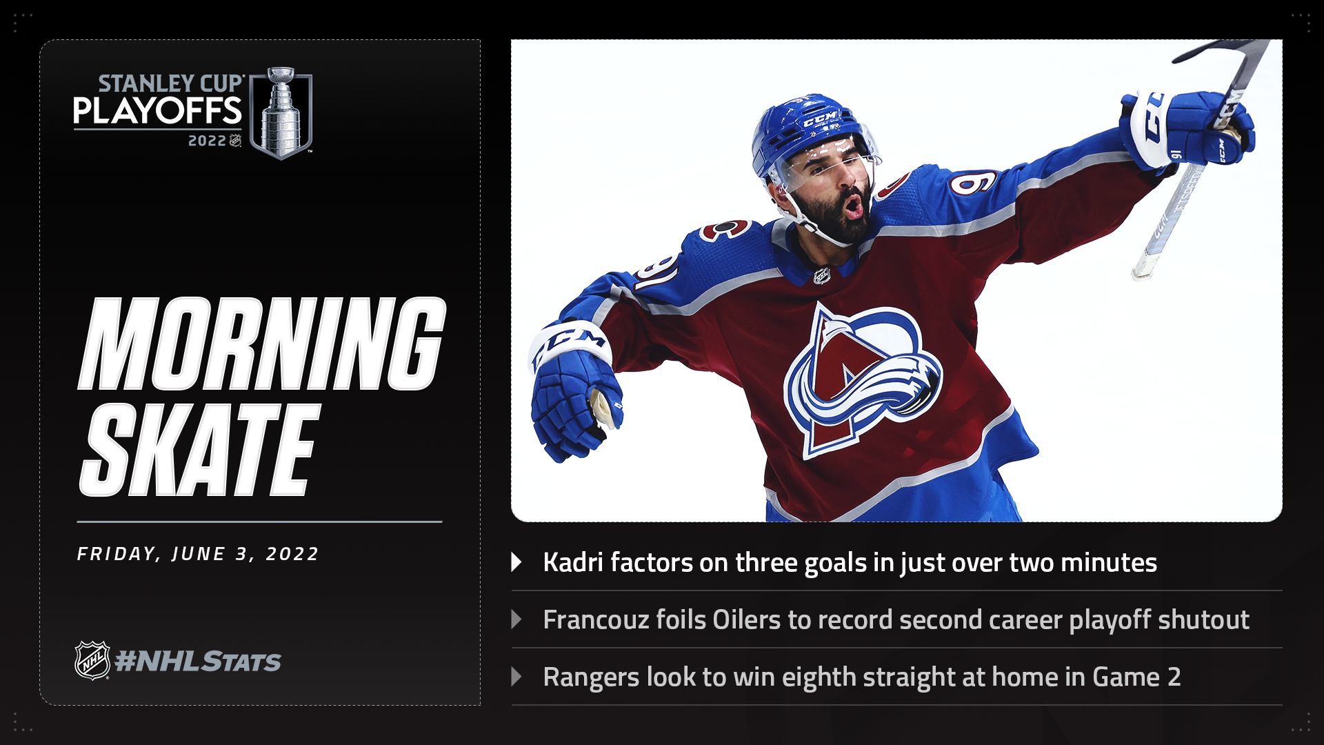 NHL.com Media Site - News - NHL Morning Skate – Jan. 3, 2023