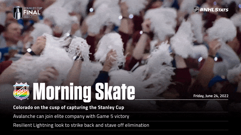 NHL Morning Skate: Stanley Cup Final Edition – June 24, 2022