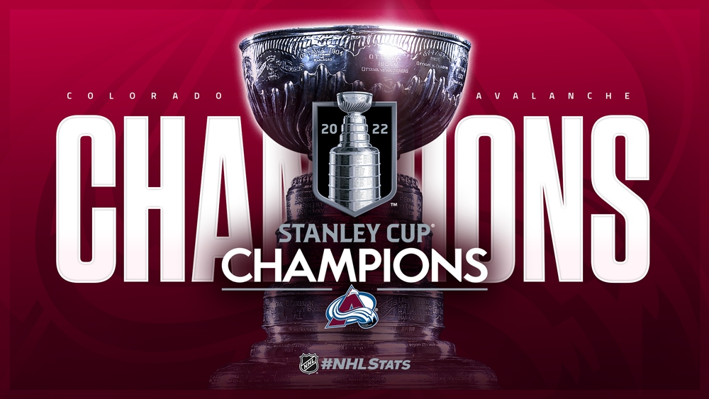 #NHLStats: Avalanche Reach Mountaintop Once Again, Win Third Stanley Cup in Franchise History