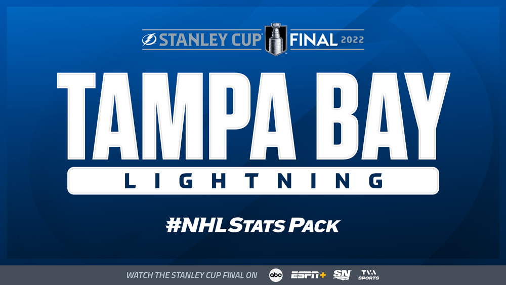#NHLStats Pack: Stanley Cup Final Edition – Tampa Bay Lightning