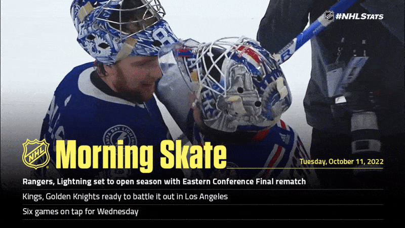 NHL Morning Skate – Oct. 11, 2022