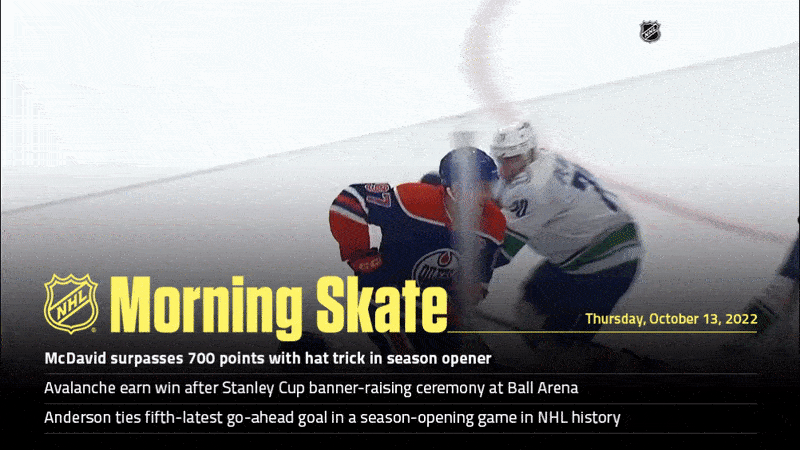 NHL Morning Skate – Oct. 13, 2022