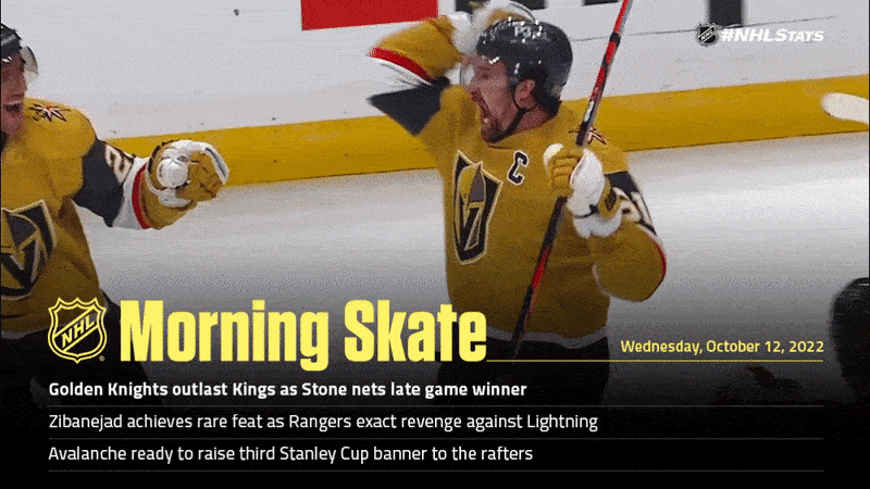 NHL Morning Skate – Oct. 12, 2022