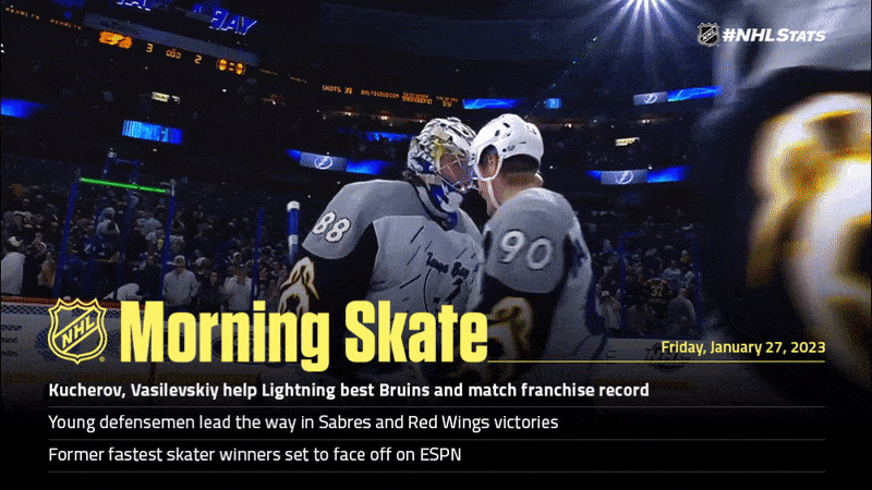 NHL Morning Skate – Jan. 27, 2023