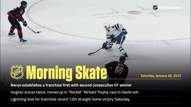 NHL Morning Skate – Jan. 28, 2023