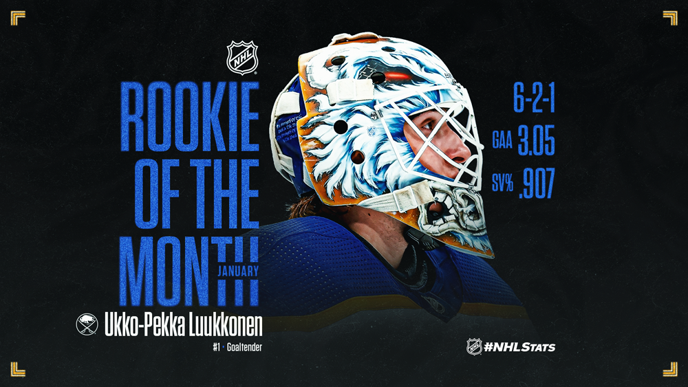 Rookie of the Month, Luukkonen