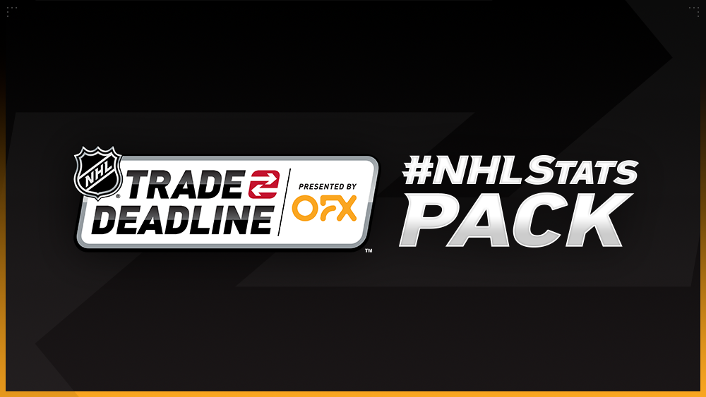 NHL.com Media Site - News - #NHLStats Pack: 2022-23 NHL Trade Deadline  presented by OFX