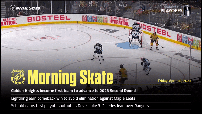 NHL Morning Skate: Stanley Cup Playoffs Edition – April 28, 2023