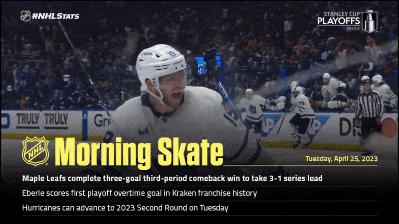 NHL Morning Skate: Stanley Cup Playoffs Edition – April 25, 2023