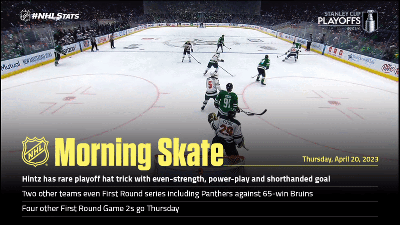 NHL Morning Skate: Stanley Cup Playoffs Edition – April 20, 2023