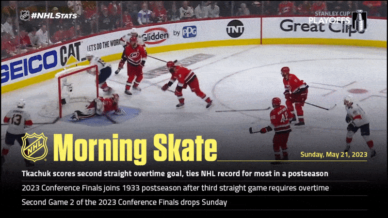NHL Morning Skate: Stanley Cup Playoffs Edition – May 21, 2023 