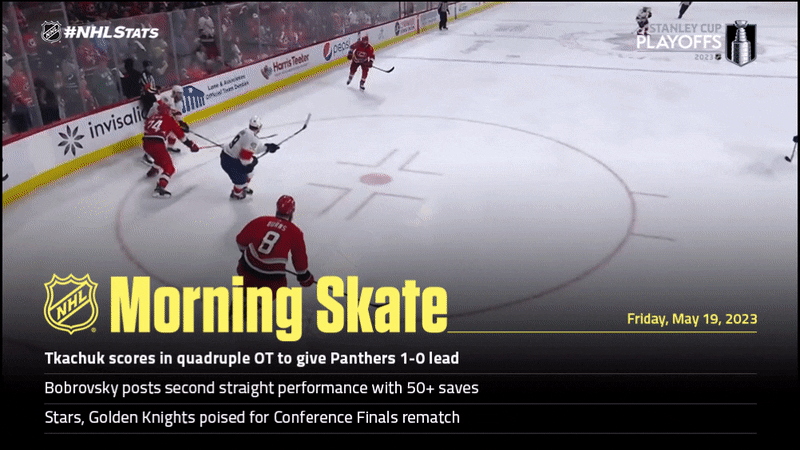 NHL Morning Skate: Stanley Cup Playoffs Edition – May 19, 2023