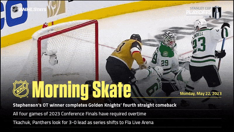 NHL Morning Skate: Stanley Cup Playoffs Edition – May 22, 2023