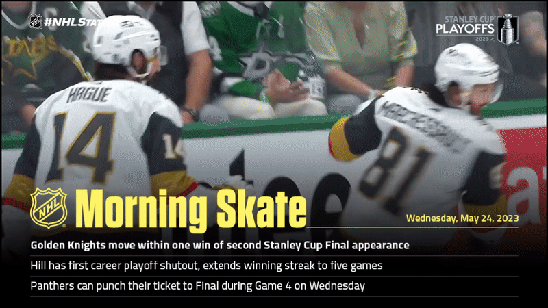 NHL.com Media Site - News - NHL Morning Skate: Stanley Cup Playoffs Edition  – May 16, 2023