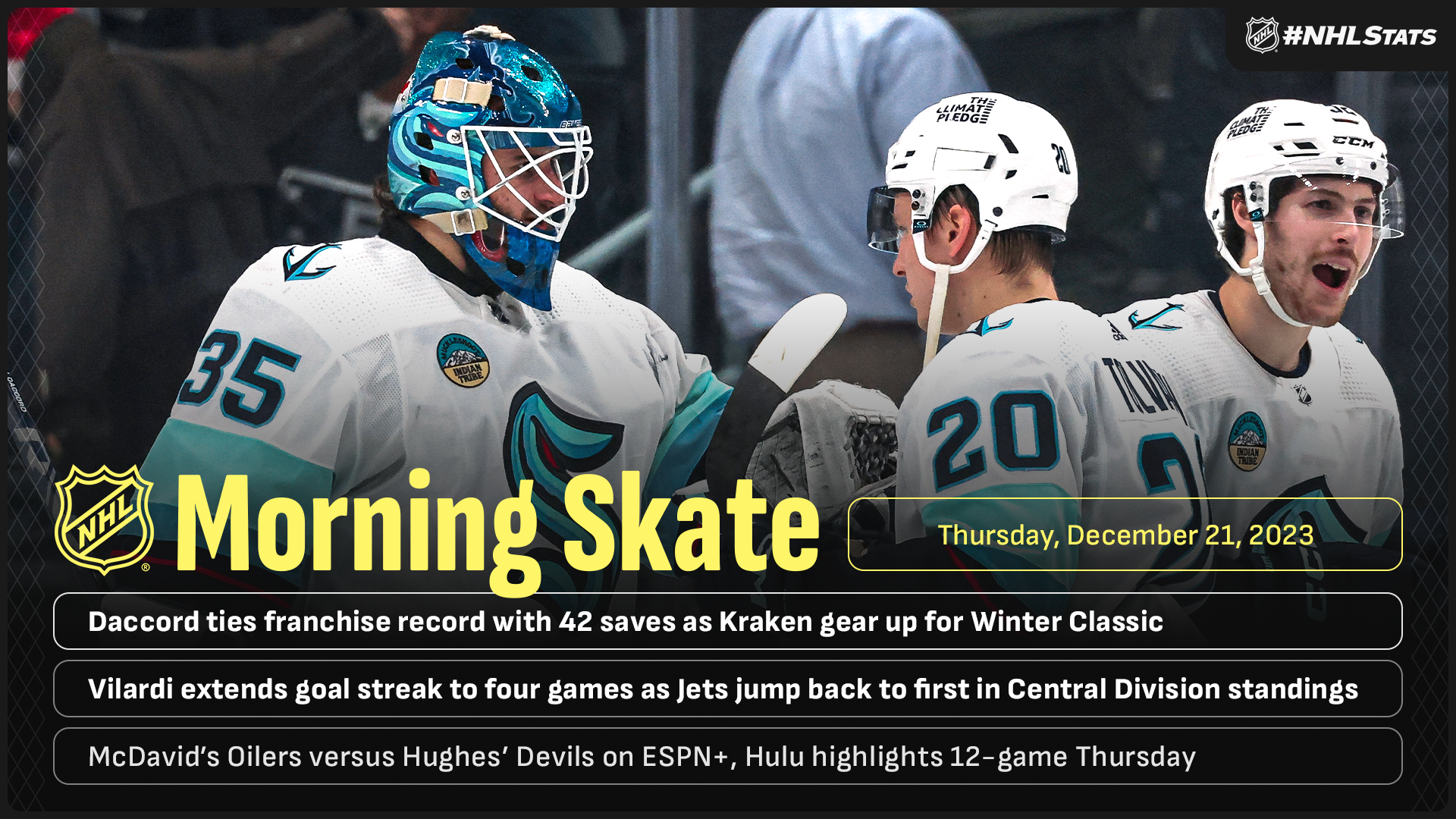 NHL Morning Skate – Dec. 21, 2023