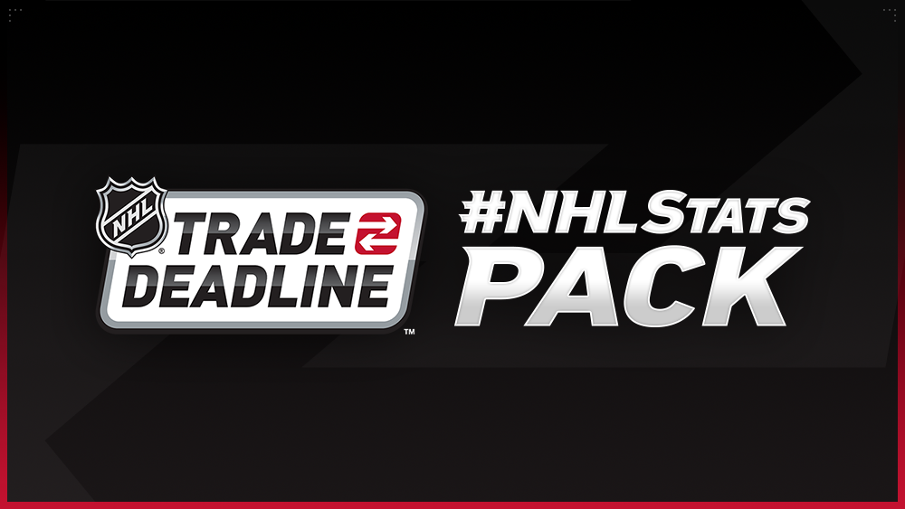 NHL.com Media Site - News - #NHLStats Pack: 2023-24 NHL Trade Deadline