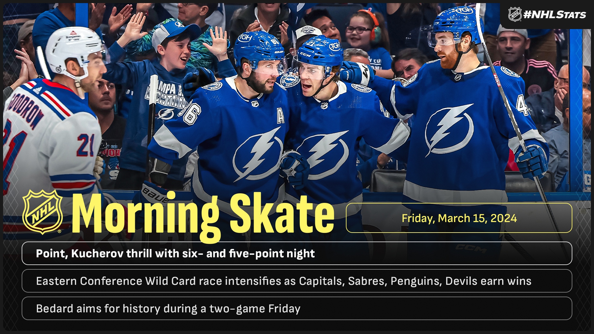 NHL Morning Skate – March 15, 2024