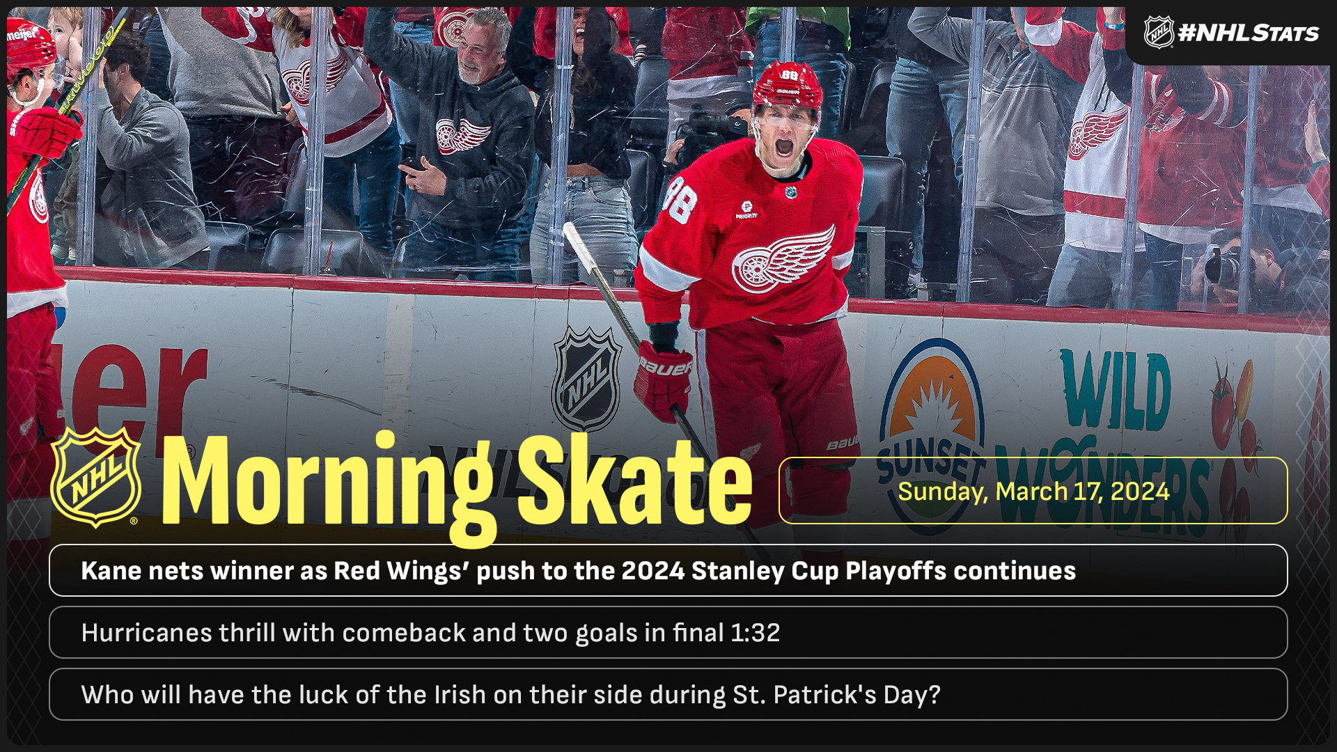 NHL Morning Skate – March 17, 2024