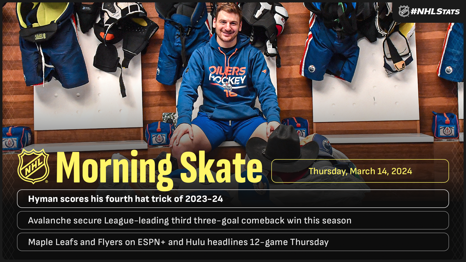 NHL Morning Skate – March 14, 2024