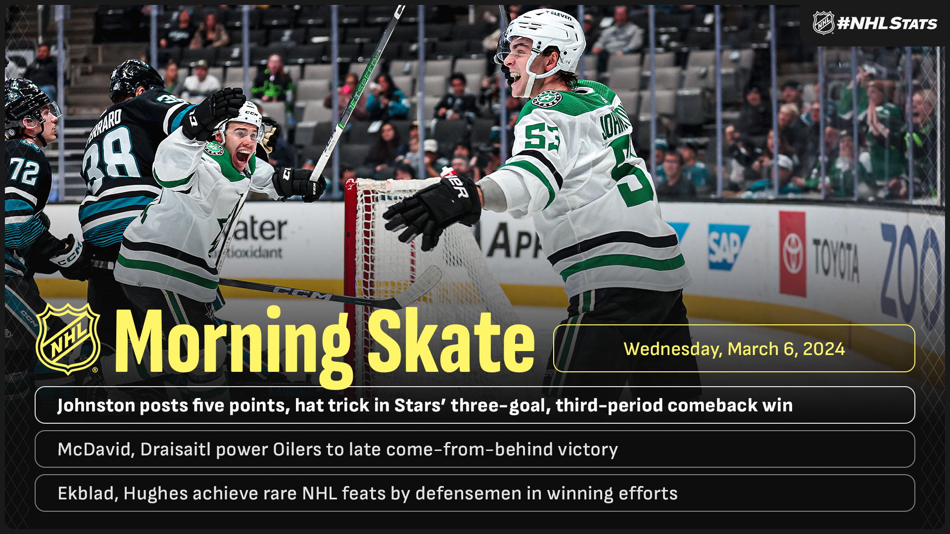 NHL Media Site News NHL Morning Skate March 6 2024