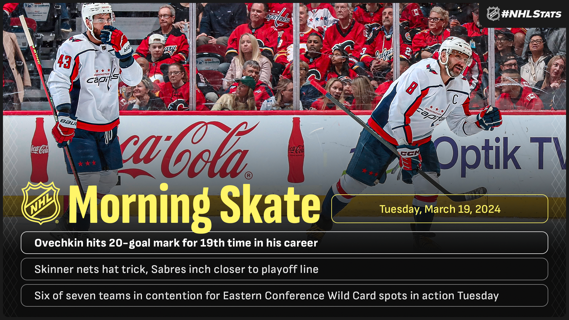 NHL Morning Skate – March 19, 2024