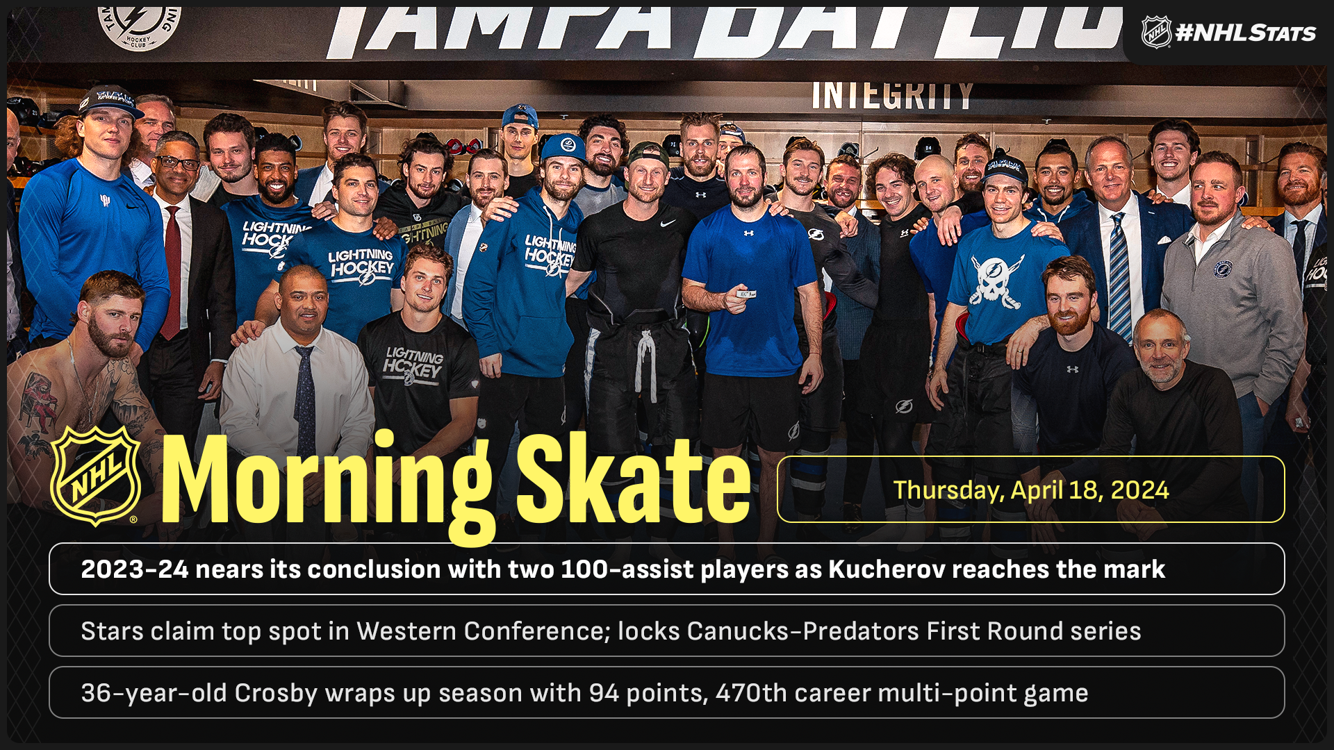 NHL Morning Skate – April 18, 2024