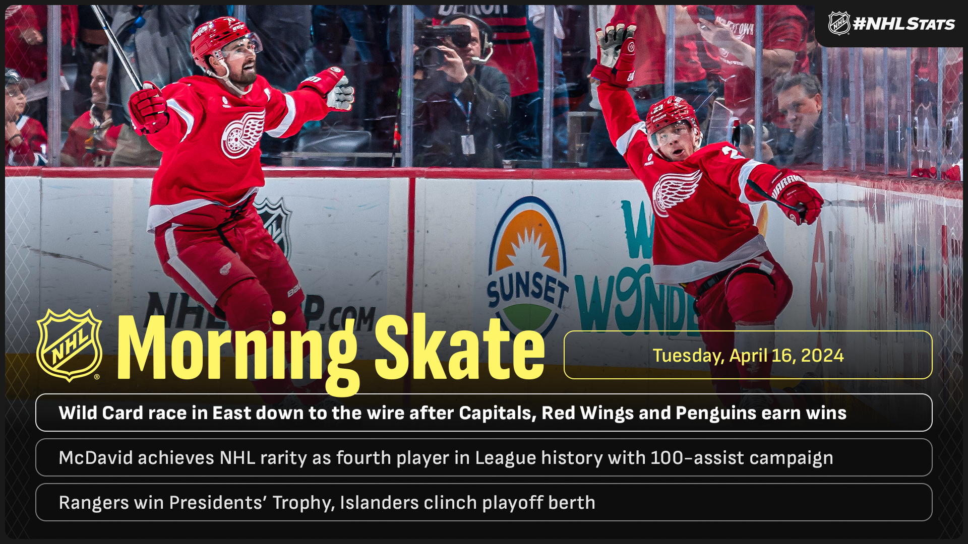 NHL Morning Skate – April 16, 2024