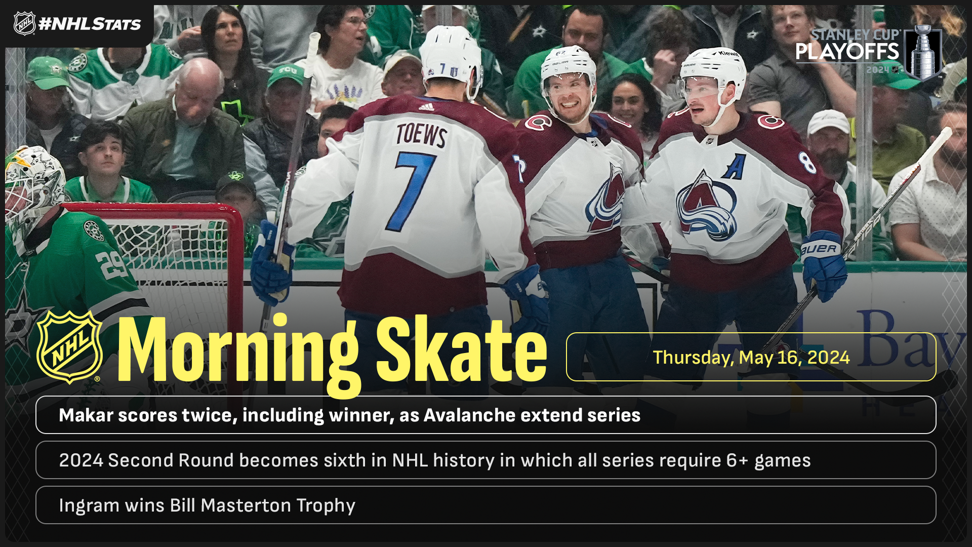 NHL Morning Skate: Stanley Cup Playoffs Edition – May 16, 2024