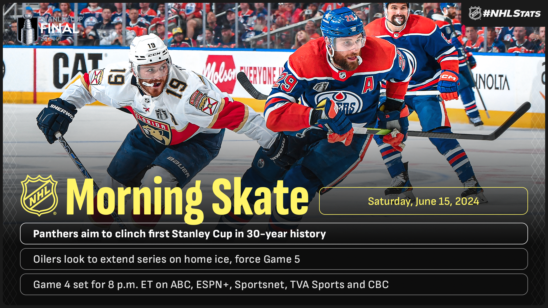 NHL Morning Skate: Stanley Cup Final Edition – June 15, 2024