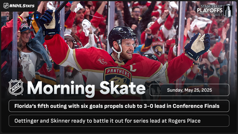 NHL Morning Skate: Stanley Cup Playoffs Edition – May 25, 2025
