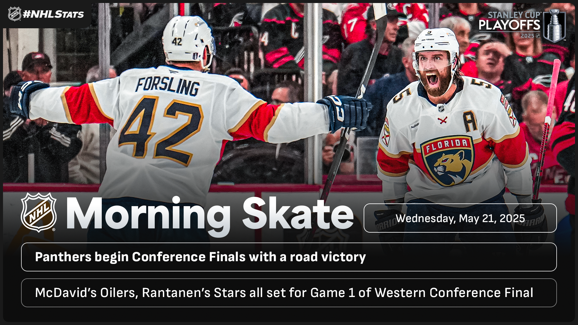 NHL Morning Skate: Stanley Cup Playoffs Edition – May 21, 2025