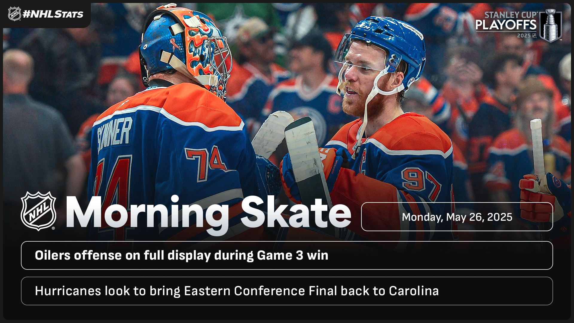NHL Morning Skate: Stanley Cup Playoffs Edition – May 26, 2025