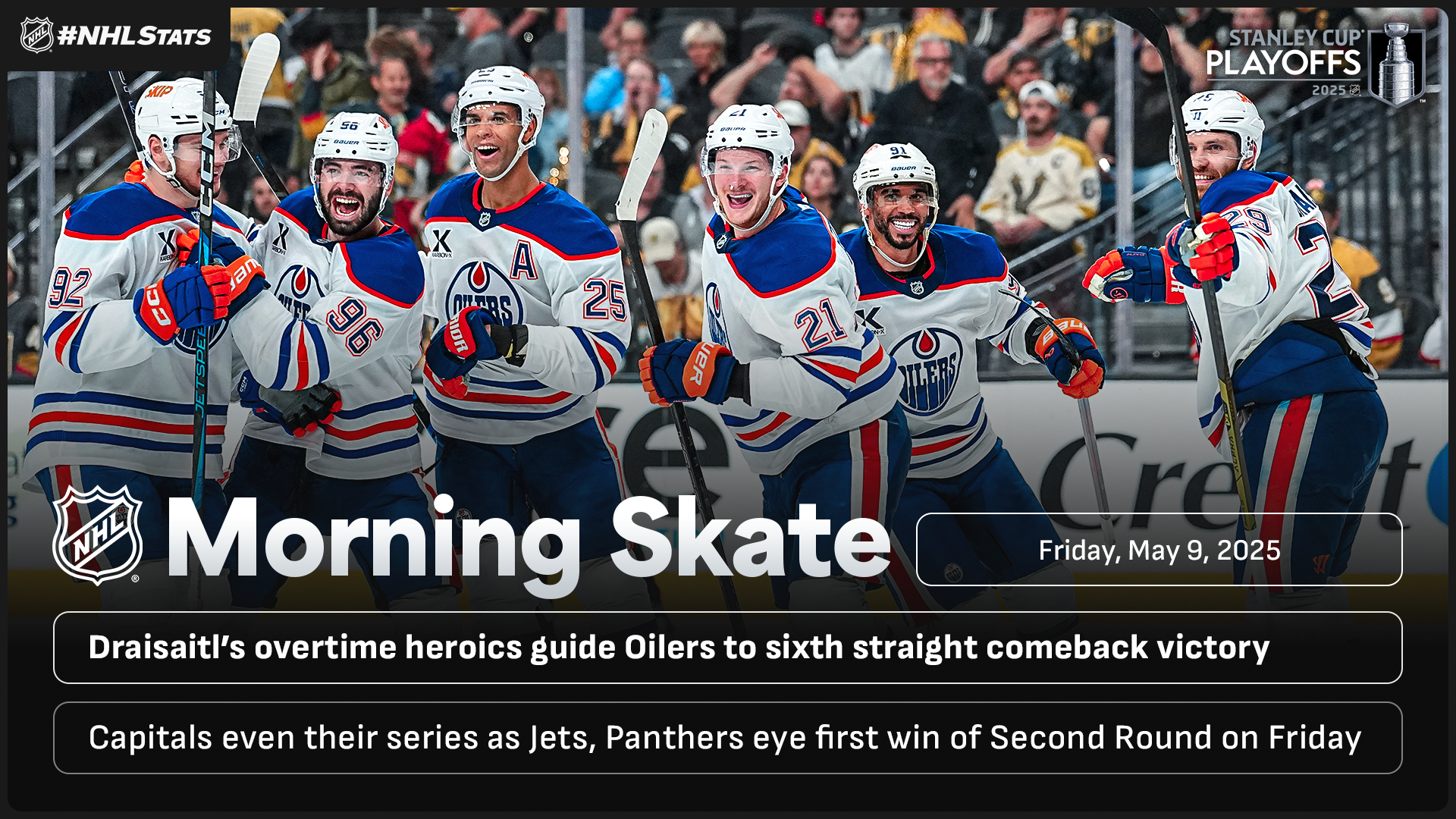 NHL Morning Skate: Stanley Cup Playoffs Edition – May 9, 2025