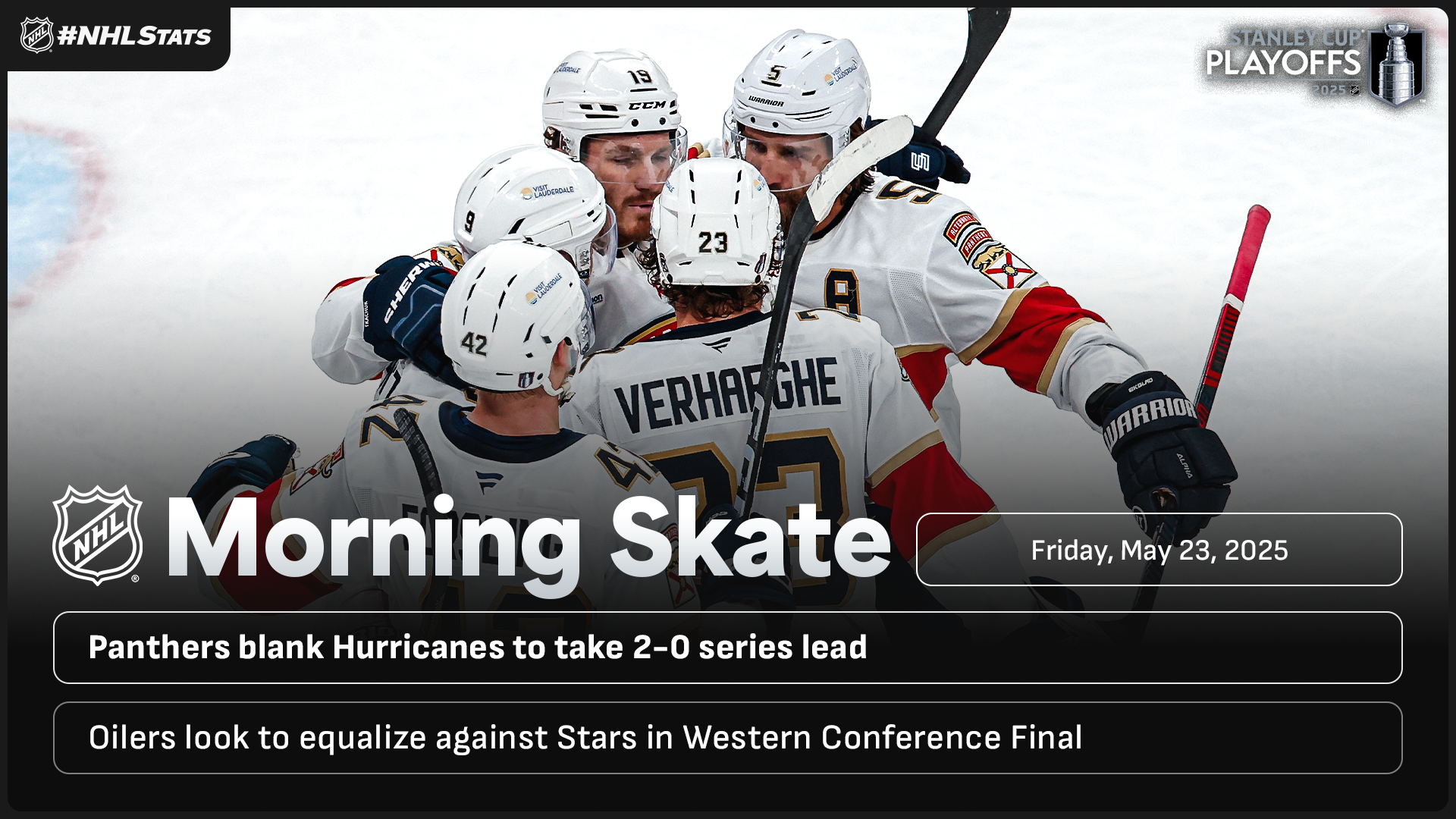 NHL Morning Skate: Stanley Cup Playoffs Edition – May 23, 2025