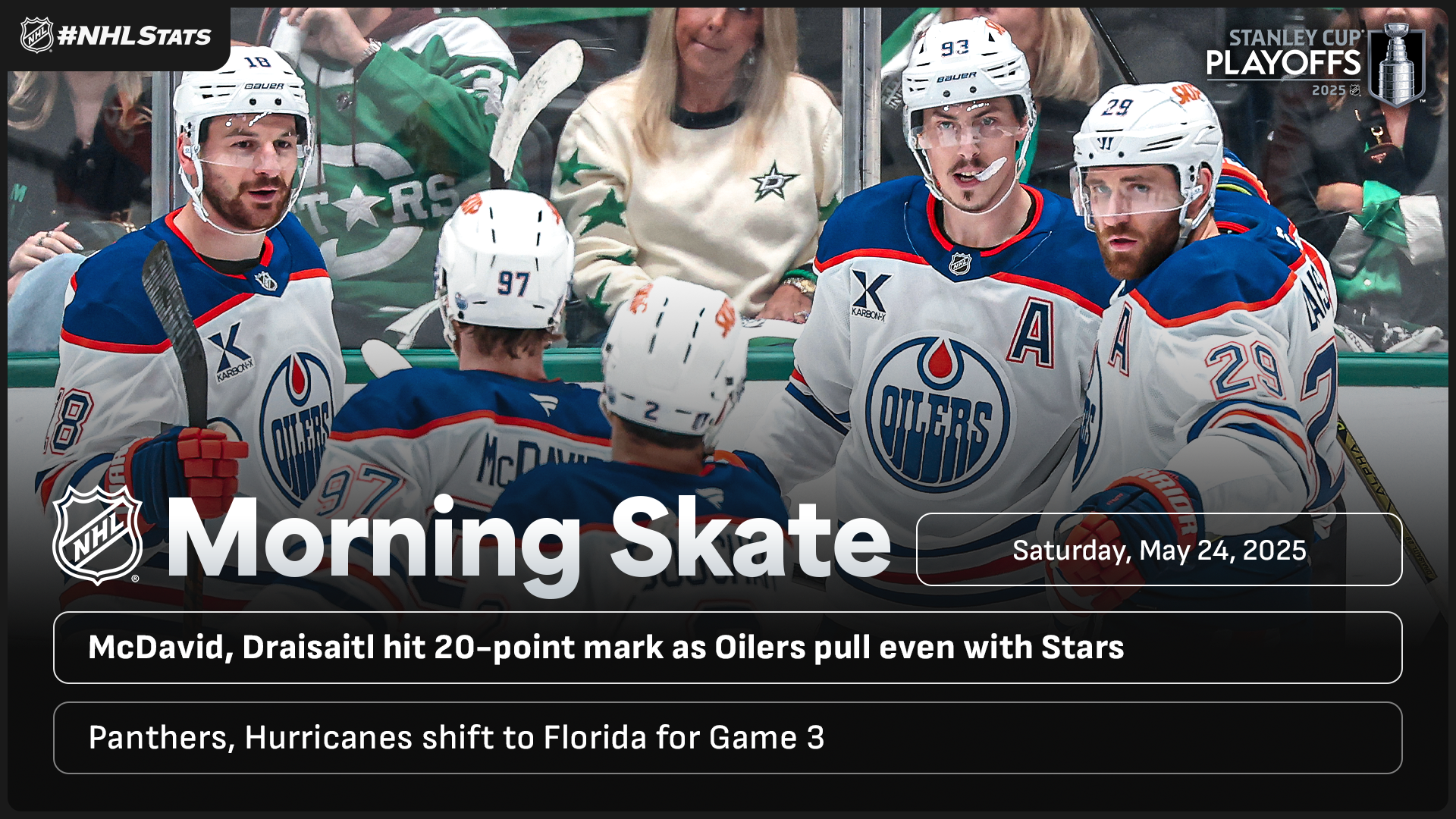 NHL Morning Skate: Stanley Cup Playoffs Edition – May 24, 2025