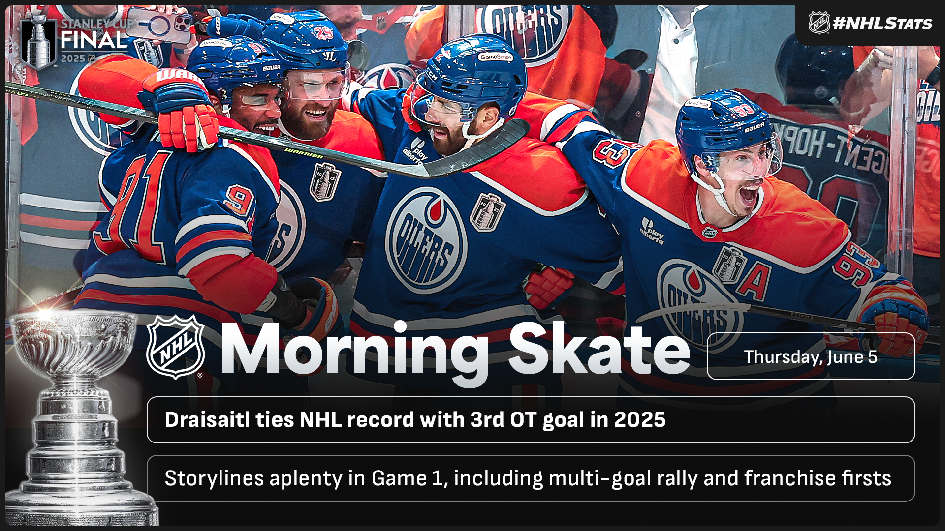 NHL Morning Skate: Stanley Cup Final Edition – June 5, 2025